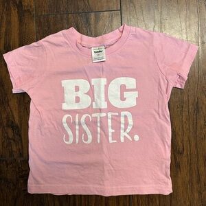 Big sister shirts 3t-4t